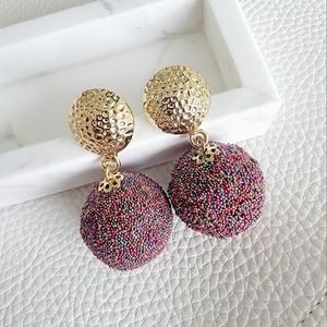 Confetti bauble earrings